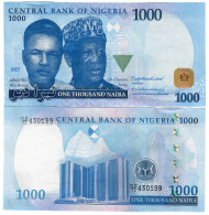 Nigeria 1000 Naira 2023 UNC "DZ" Replacement - Nigeria