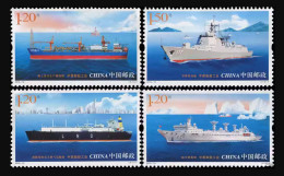 China 2015-10 Stamp China Shipbuilding Industry(一) Stamps 4Pcs - Ungebraucht