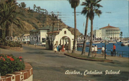 72486781 Avalon_California Catalina Island Crescent Avenue Via Casino And Casino - Autres & Non Classés