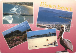 72486726 Pismo_Beach Seebruecke Strand Pelikan - Altri & Non Classificati