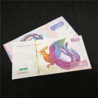 China Banknote Collection ，2020 Phoenix Fluorescent Commemorative Note，UNC - Chine