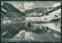 Aosta Gran San Bernardo STRAPPINO Foto FG Cartolina KB1675 - Aosta