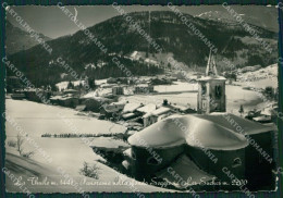 Aosta La Thuile Nevicata PIEGHINA ABRASA Foto FG Cartolina KB1775 - Aosta