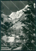 Aosta Rhémes Notre Dame Nevicata Foto FG Cartolina KB1942 - Aosta