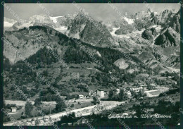 Aosta Courmayeur PIEGA Foto FG Cartolina KB1958 - Aosta