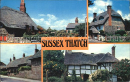 72465865 Sussex Thatch Dorfmotive Sussex - Autres & Non Classés
