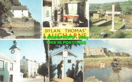 R483290 Dylan Thomas. Laugharne. The Boathouse. The Clock Tower. Archway Publici - Wereld