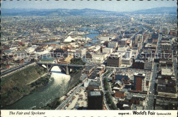 72459955 Spokane_Washington The Fair And Spokane EXPO 74 Aerial View - Otros & Sin Clasificación