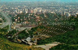 73667353 Hollywood California From The Hollywood Hills Hollywood Bowl Freeway An - Other & Unclassified