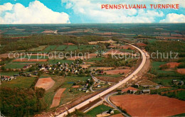 73645836 Pennsylvania Turnpike Fliegeraufnahme Highway Pennsylvania Turnpike - Other & Unclassified