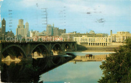 73057276 Minneapolis_Minnesota Minn Loop Skyline Overlooking The Third Avenue Br - Sonstige & Ohne Zuordnung