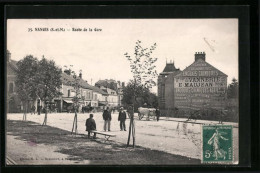 CPA Nangis, Route De La Gare  - Nangis