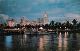 73051300 Miami_Florida Skyline Nachtaufnahme - Altri & Non Classificati