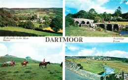 73040825 Dartmoor Widecombe In The Moor Haytor Postbridge Prison Landschaftspano - Altri & Non Classificati