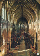 73029061 Exeter Cathedral Quire From East Window Exeter - Autres & Non Classés