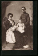 AK Herzog Ernst August Von Braunschweig Nebst Familie  - Koninklijke Families