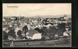 AK Donaueschingen, Teilansicht  - Donaueschingen