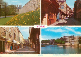 73003124 York UK Minster The Shambles Stonegate Lendal Bridge And Guildhall York - Altri & Non Classificati