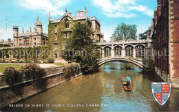 72986780 Cambridge Cambridgeshire Bridge Of Sighs St Johns College Cambridge Cam - Sonstige & Ohne Zuordnung