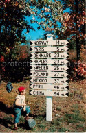 72956875 Belfast_Maine Sign Post - Altri & Non Classificati