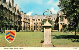 72956863 Oxford Oxfordshire Merton College Sundial Oxford - Other & Unclassified