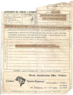 BRAZIL TELEGRAM TELEGRAMA 1968 C.E.P. CEP MARKETING - Andere & Zonder Classificatie