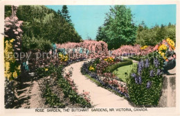 72934159 Victoria British Columbia Rose Garden The Butchart Gardens Victoria Bri - Ohne Zuordnung