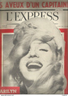 Old French Newspaper // Rare Journal L'EXPRESS Du 09 Aout 1962 MARILYN MONROE 32 Pages - 1950 - Nu
