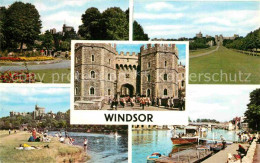 72902878 London Windsor Castle Public Gardens Long Walk Henry VIII Gateway  Tham - Altri & Non Classificati