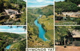 72902861 Symonds Yat Olde Ferrie Inne Great Doward Yat Rock Saracens Head Log Ca - Autres & Non Classés