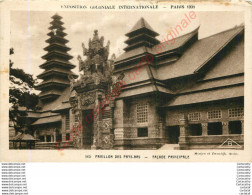 PARIS .  EXPOSITION COLONIALE INTERNATIONALE 1931 . PAVILLON DES PAYS BAS . FACADE PRINCIPALE . - Ausstellungen