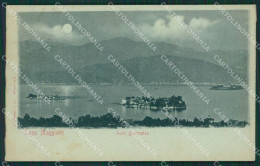 Verbania Stresa Isole Borromee Lago Maggiore Chiaro Di Luna Cartolina KV4722 - Verbania
