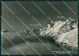 Verbania Macugnaga Monte Rosa Tre Amici Foto FG Cartolina KV8059 - Verbania