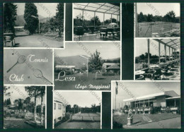 Novara Lesa Lago Maggiore Tennis PIEGHINE Foto FG Cartolina KV8203 - Novara