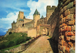 11  LA CITE DE CARCASSONNE ET LA PORTE D AUDE  - Carcassonne