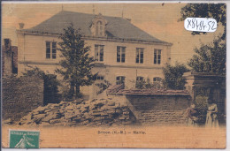 BRICON- MAIRIE- CARTE TOILEE ET COLORISEE - Other & Unclassified