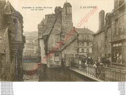 29. QUIMPER .  Tourelles Et Vieilles Maisons Sur Le Steir . - Quimper