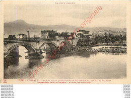 64.  HENDAYE . Vue Des Ponts Internationaux .  CPA LABOUCHE  FRERES TOULOUSE . - Hendaye