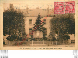 38.  SAINT MARCELLIN .  Place Du Monument Aux Morts . - Saint-Marcellin