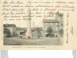 07.  ANNONAY .  La Pyramide Des Frères MOntgolfier . - Annonay