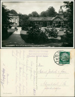 Postcard Bad Salzbrunn Szczawno-Zdrój Kurhotel Und Park G1934 - Schlesien