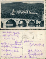 Heidelberg Panorama-Ansicht, Schloss U. Alte Neckar-Brücke 1930 - Heidelberg