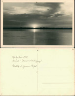 Ansichtskarte  Stimmungsbilder: Natur - Sonnenuntergang Am See 1938 - Non Classificati