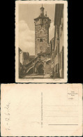 Rothenburg Ob Der Tauber Klingentor Strassen Partie, Turm, Durchgang 1925 - Rothenburg O. D. Tauber