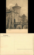Ansichtskarte Nürnberg Frauentor, Burgbrücke, Eingangsbereich 1910 - Nürnberg