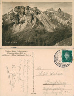 Ansichtskarte  Alpen (Allgemein), Kemptnerhütte, Berge, Alpen 1929 - Non Classificati