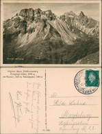 Ansichtskarte  Alpen (Allgemein), Kemptnerhütte, Berge, Alpen 1929 - Ohne Zuordnung