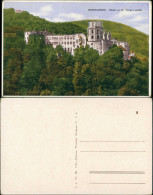 Heidelberg Heidelberger Schloss V.d. Terrasse Gesehen, Castle Postcard 1925 - Heidelberg