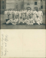 Bautzen  Militär  1.WK (Erster Weltkrieg) Soldaten Vor Lazarett 1918 Privatfoto - Bautzen