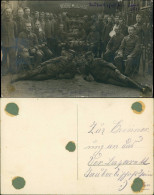 Foto Tauberbischofsheim Soldaten Vereinslazarett WK1 1917 Privatfoto - Tauberbischofsheim